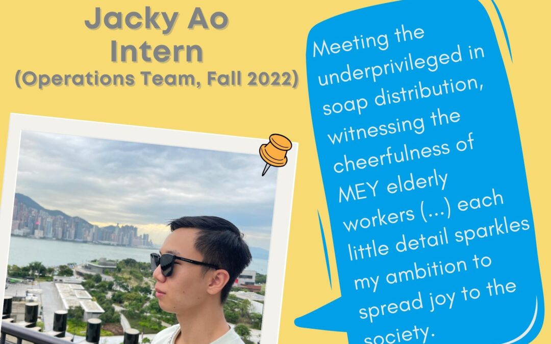 Meet our Interns – Jacky Ao
